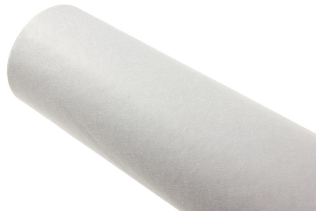 Stucloop VLIES LGW 50 m2. (waterdicht) Licht Gewicht kleur WIT stucloper wit waterdicht
