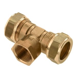 bonfix 82646 t-stuk 15 x 1/2" binnendraad x 15 mm.