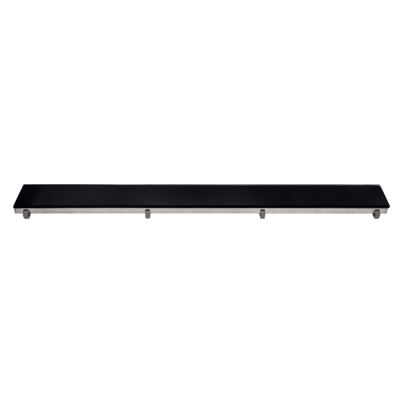 Aloni Glasrooster bestemd/benodigd (geschikt) voor RVS Douchegoot Flens Met Uitneembaar Sifon 50cm. LET OP : Niet los te gebruiken !!!