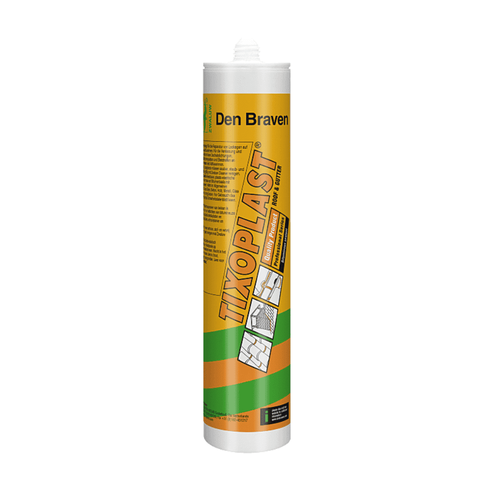 denbraven tixoplast dakbedekkingskit tixoplast 310ml zwart