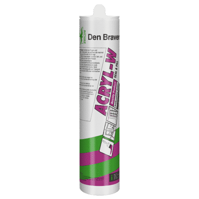 den braven zwaluw acryl-w grijs 310ml