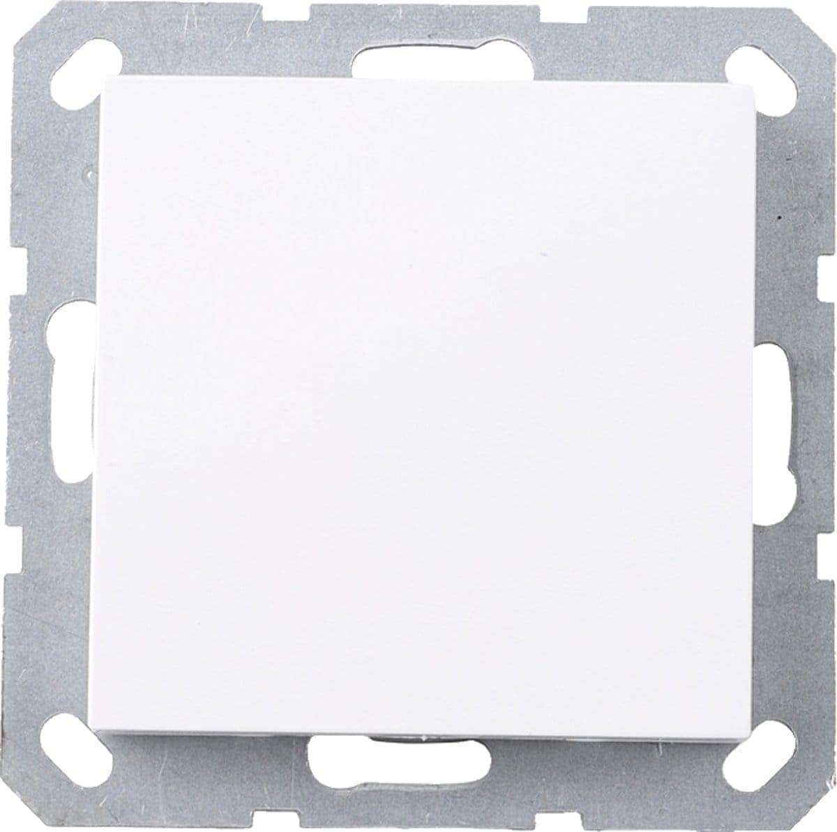 q-link s-line blindplaat inbouw - polarwit