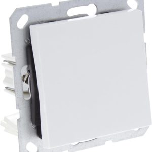 q-link s-line schakelaar inbouw - kruis - polarwit