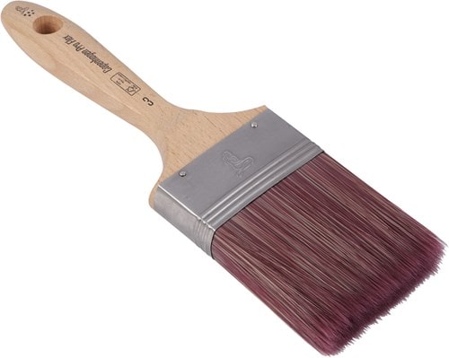 copenhagen-pro-flex-platte-kwast-maat-3-synthetisch-haar-fsc-houten-steel-2320030 platte kwast