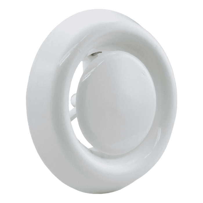 starx afzuigventiel rond ø125 mm wit