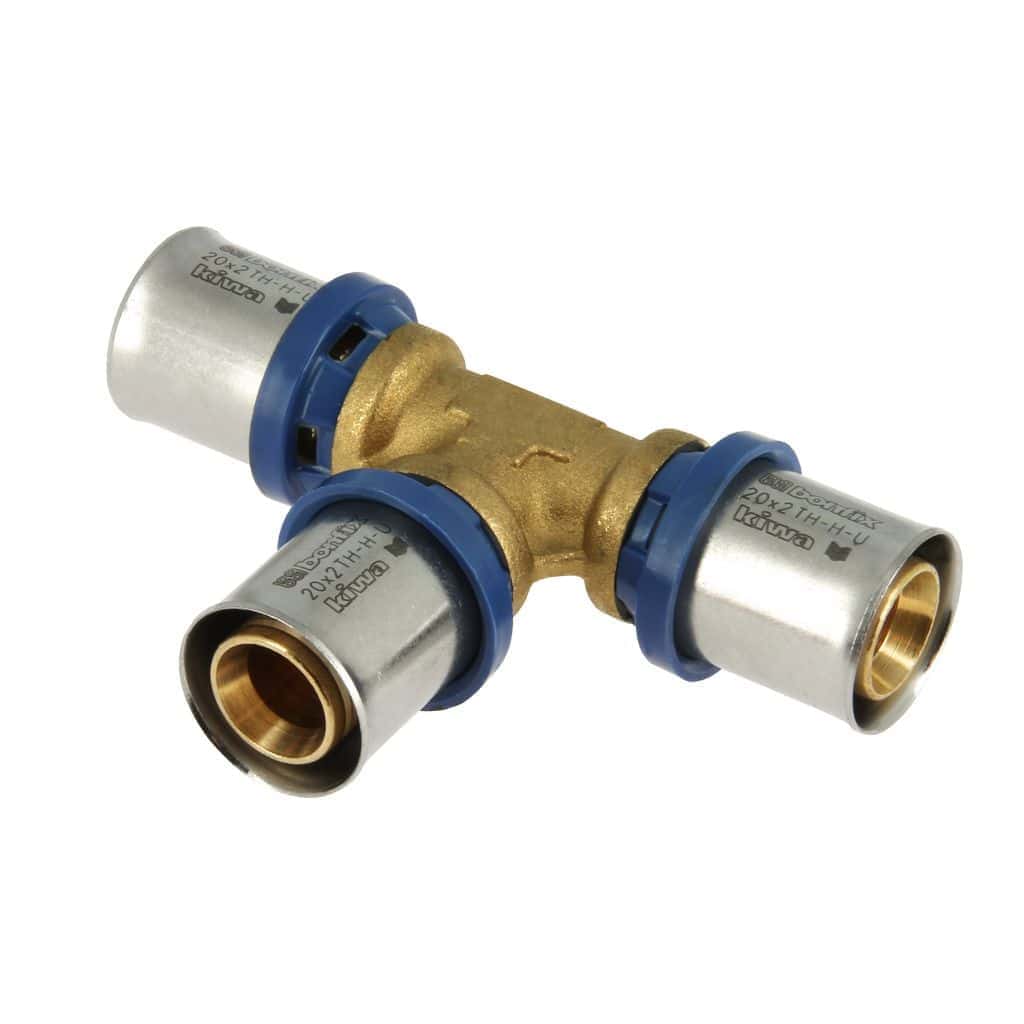 bonfix alu-pers 2000515 t-stuk 20 x 20 x 20 mm