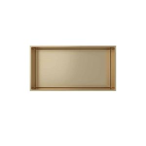 aloni inbouwnis geborsteld goud 300x600x100mm