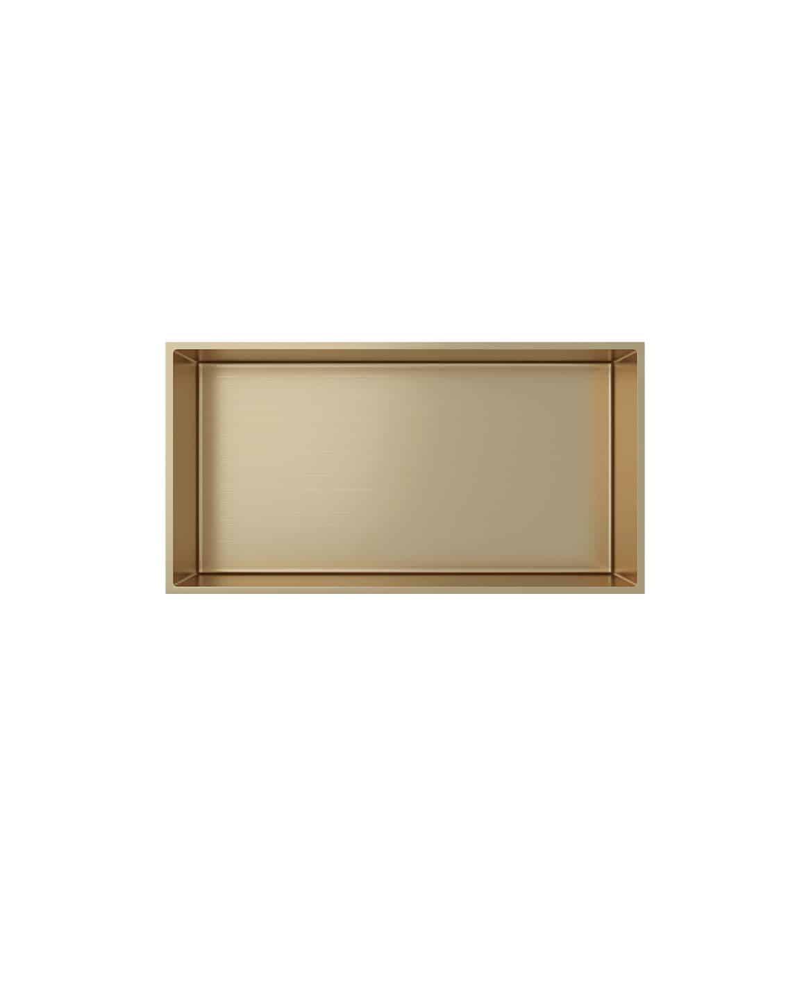 Aloni Inbouwnis Geborsteld Goud 30x60x10cm #0