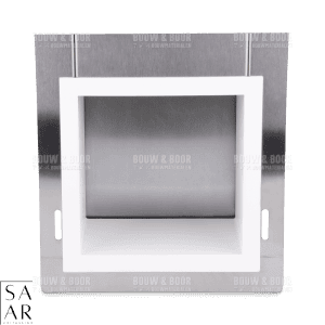 SAAR Inbouw Reserve Toiletrolhouder Mat Wit #1