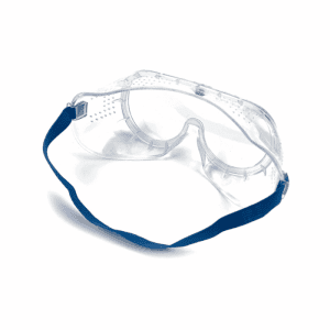 silverline veiligheidsbril met directe ventilatie transparan - Afbeelding 2