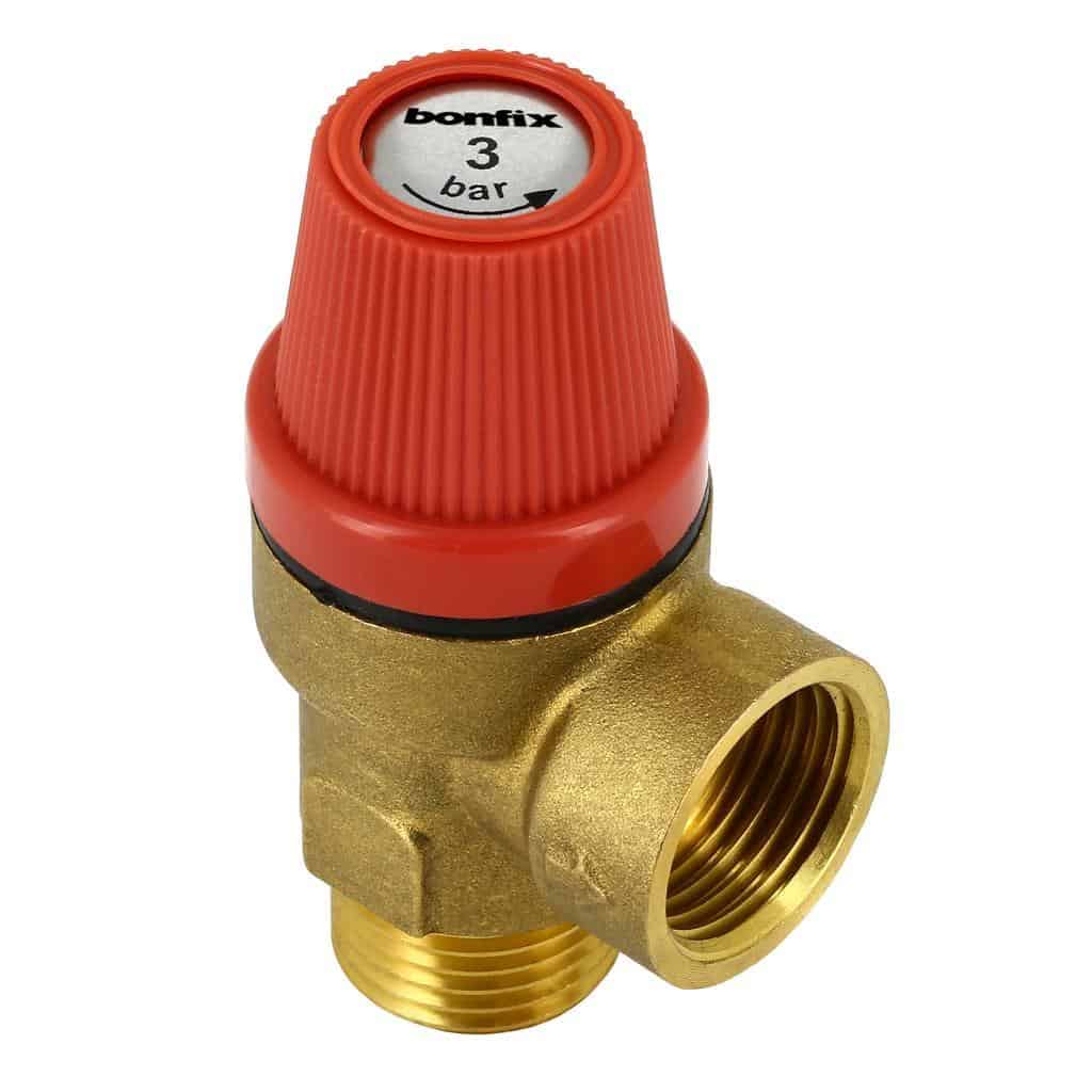 bonfix overstortventiel 1/2" buitendraad x 1/2" binnendraad