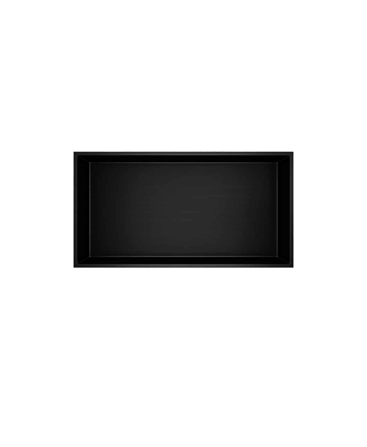 Aloni Inbouwnis Mat Zwart 30x60x10cm #0 inbouwnis Aloni Mat Zwart 30x60x10cm #0