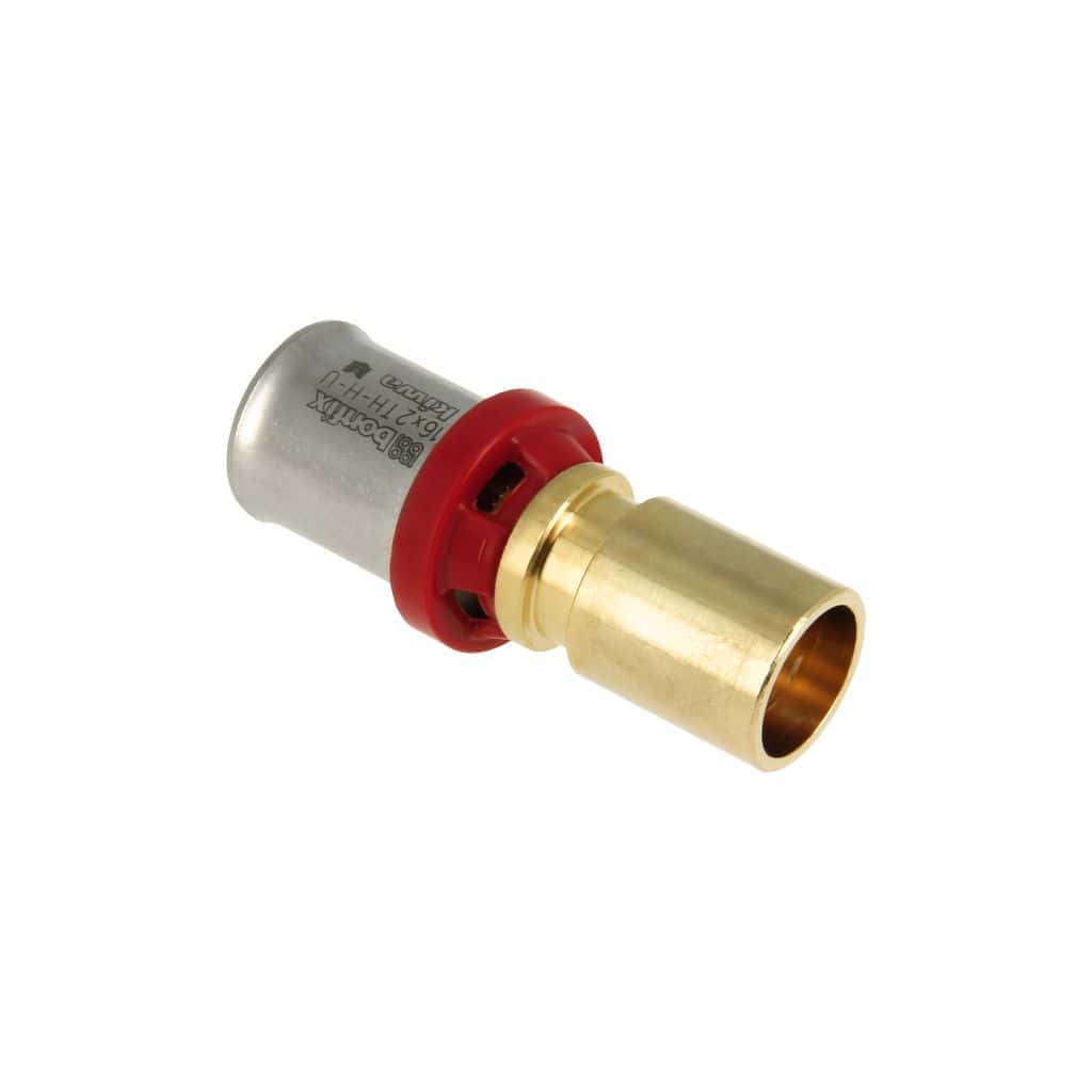 bonfix alu-pers 2004310 insteek verloopkoppeling 16 x 15 mm