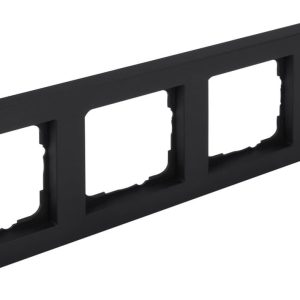 q-link s-line afdekraam 4-voudig - zwart