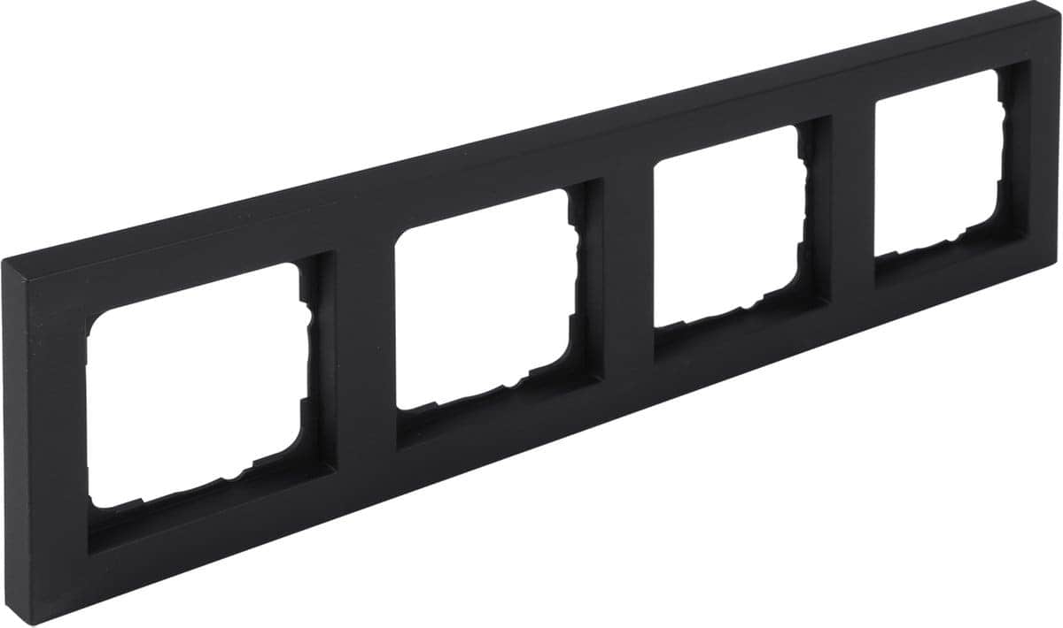 Q-Link S-Line afdekraam 4-voudig - zwart #1