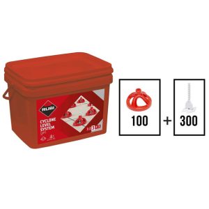 Rubi Cyclone kit 1.5mm 100 caps en 300 strips - 3 - 18 mm